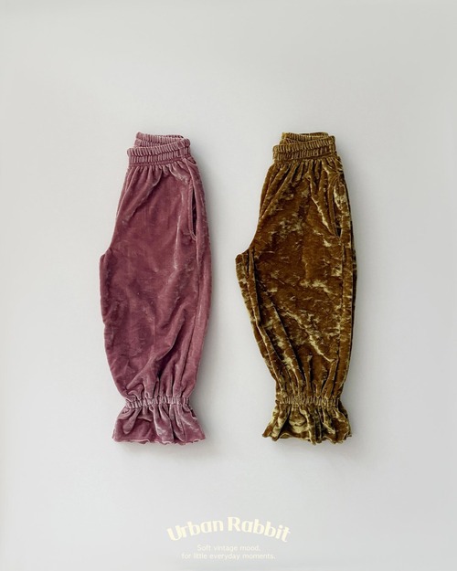 urban rabbit［取寄］bling velvet pants 26autumn