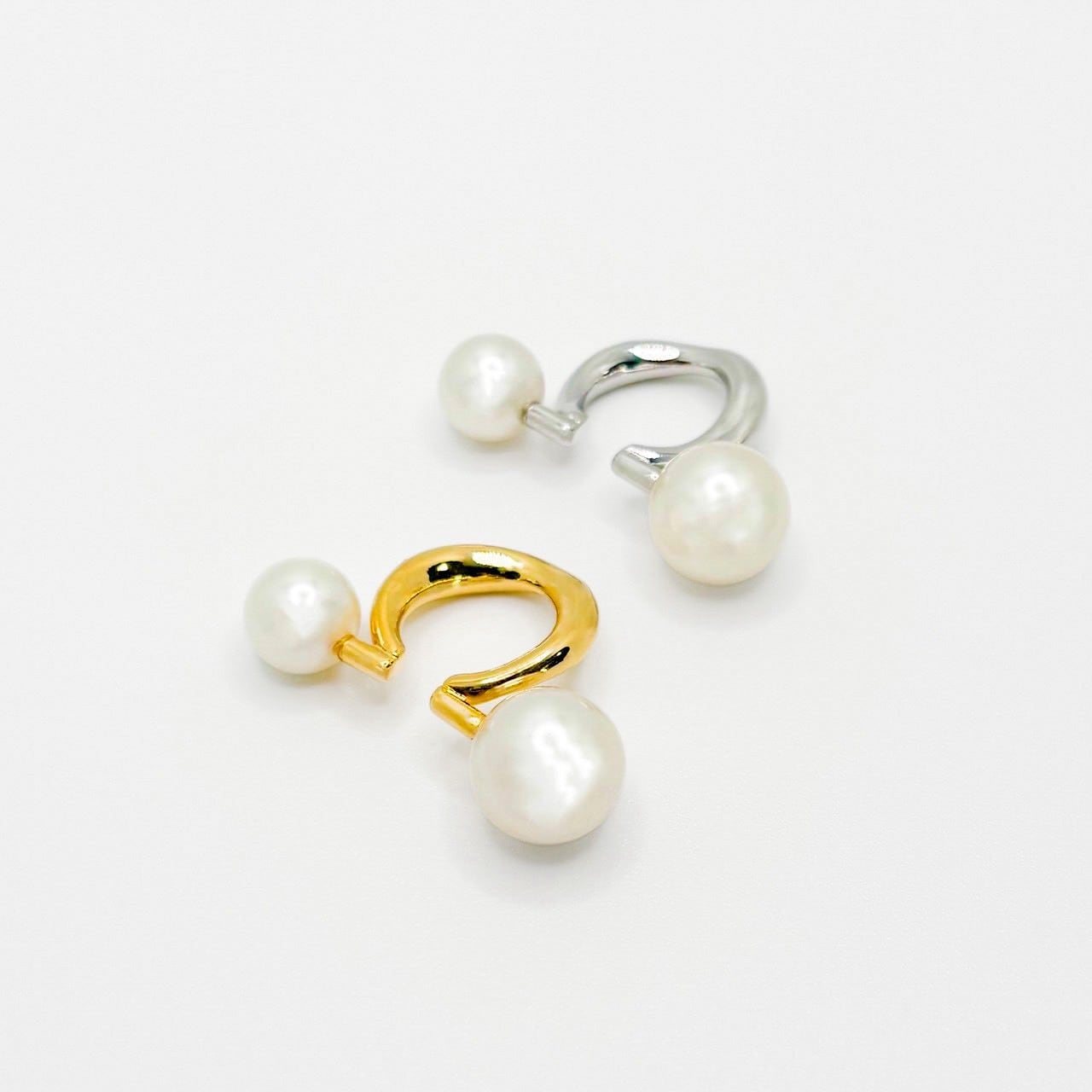 デュオパールイヤーカフ