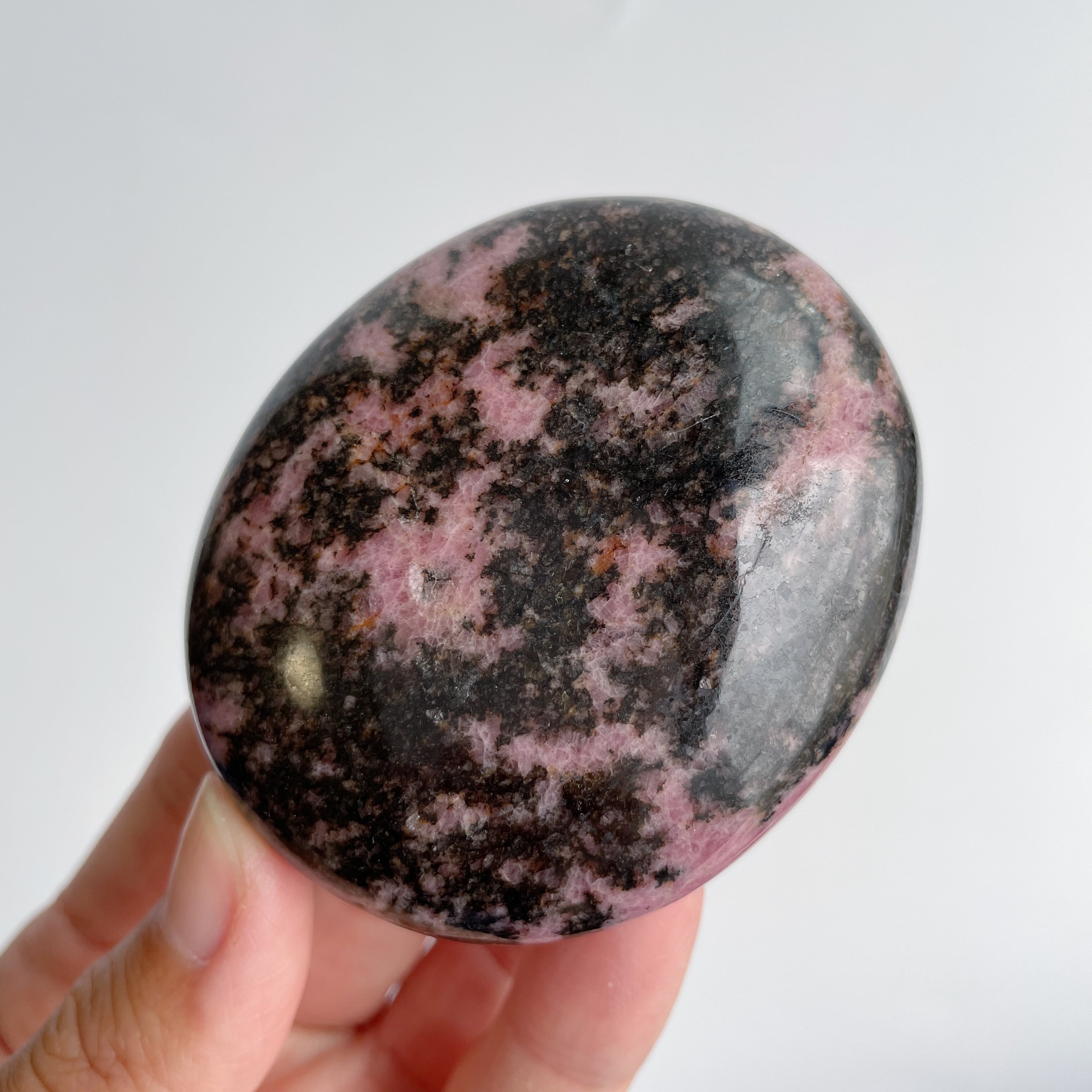 ロードナイト パームストーン09◇Rhodonite◇パワーストーン・天然石