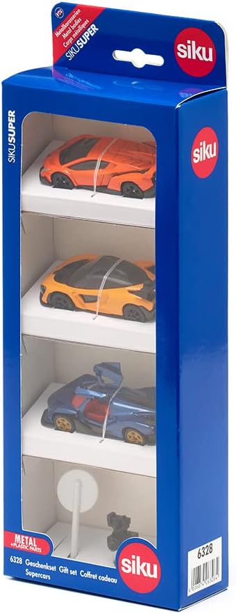 ミニカー Siku  MESSERSCHMIT ジク (SIKU) ギフトセット スーパーカー 3歳頃から SK63281 | グッド