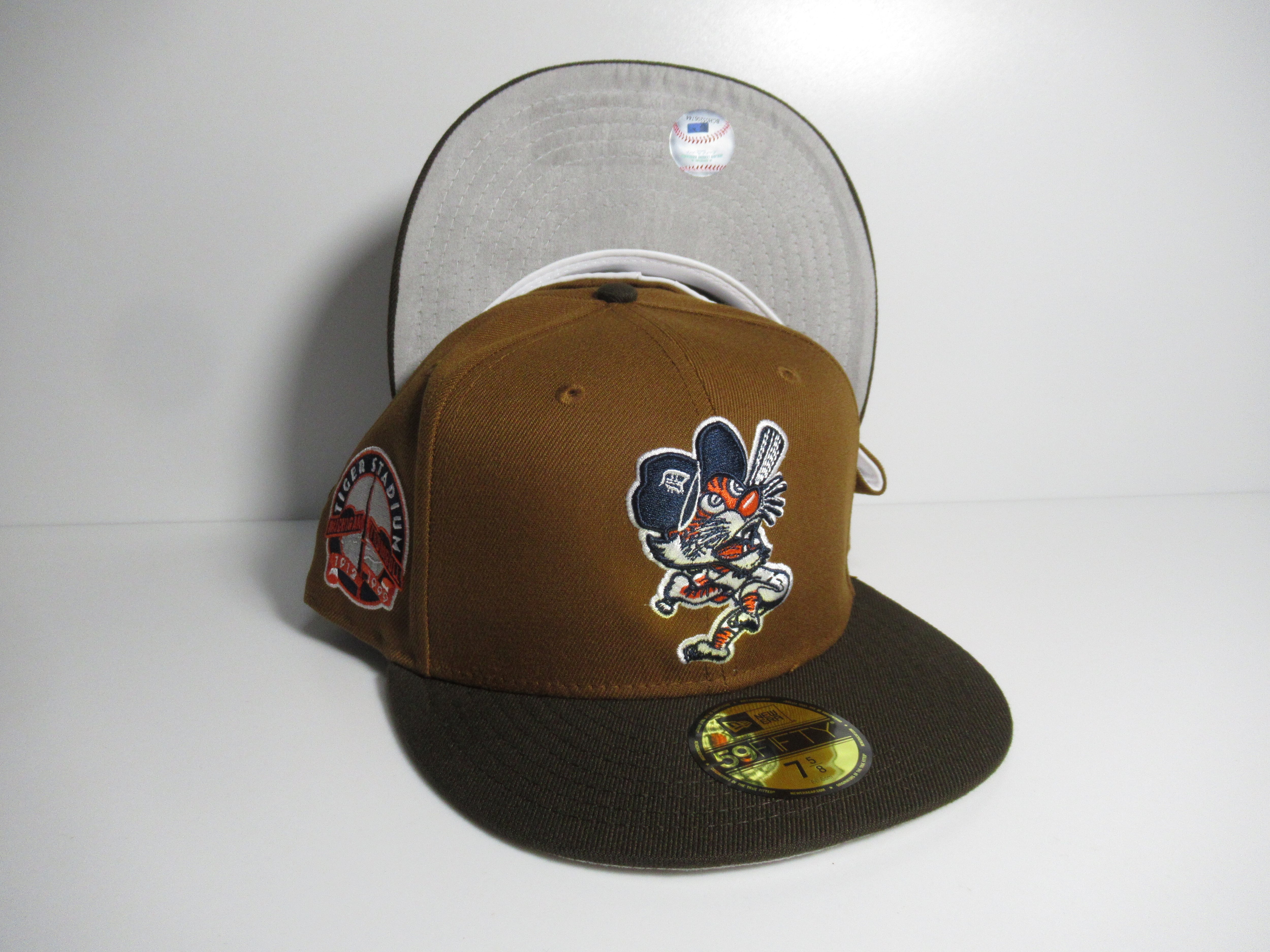NEW ERA 59fifty Detroit Tigers デトロイト・タイガース CAMEL×WALNUT