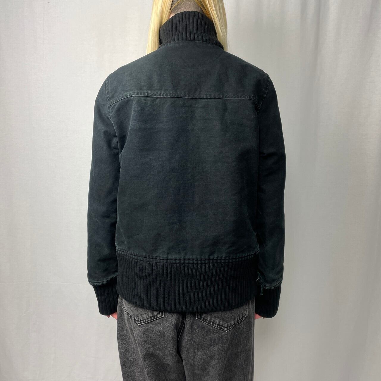 Carhartt カーハート Y2K ダック地 ファットリブ ハイネック ワーク