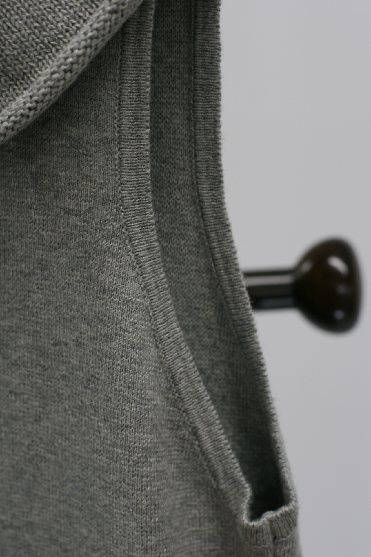 【Gauze#】Pierrot collar knit salopette(G1245)