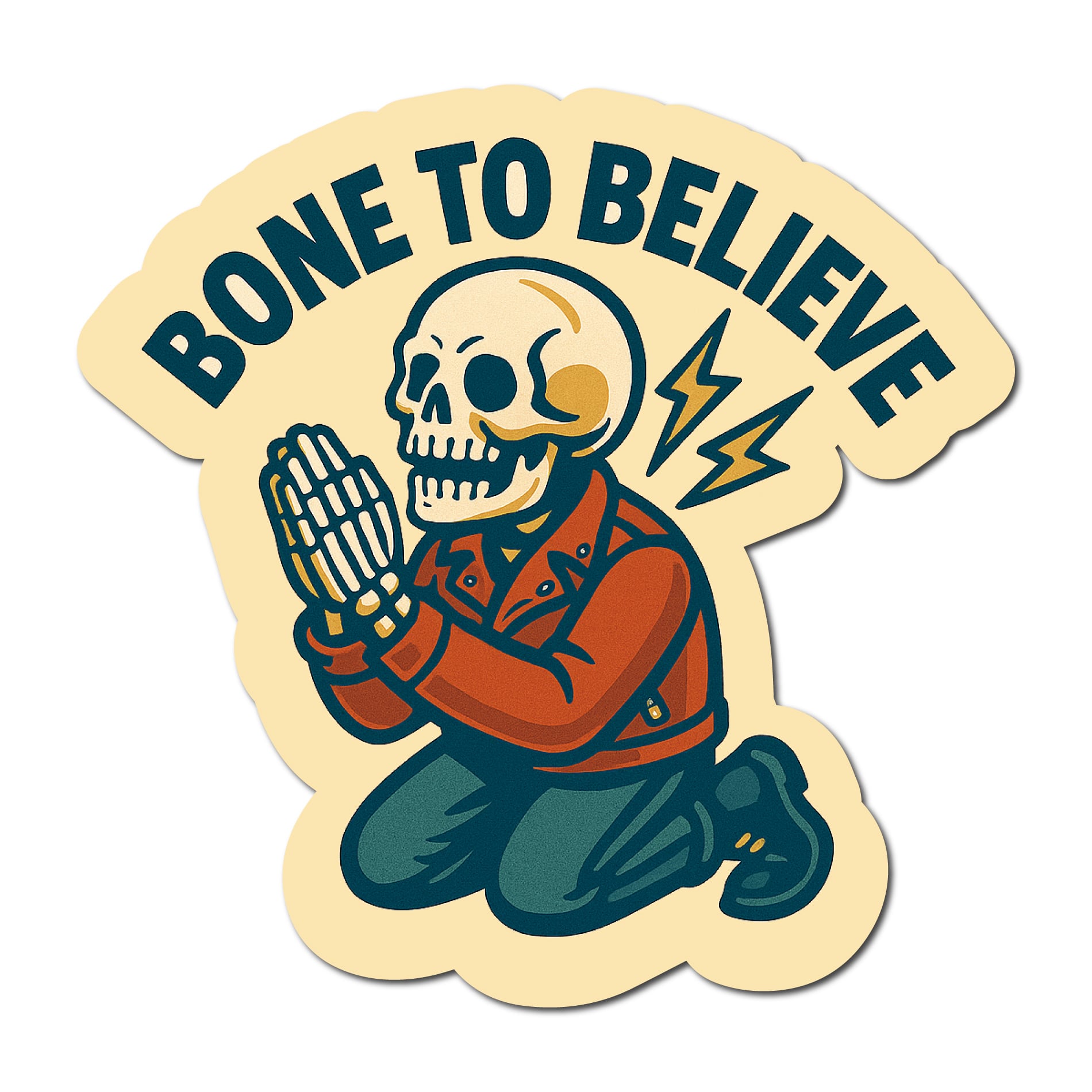 ステッカー 工具箱 防水 スカル｜BONE TO BELIEVE | Garrett Motors