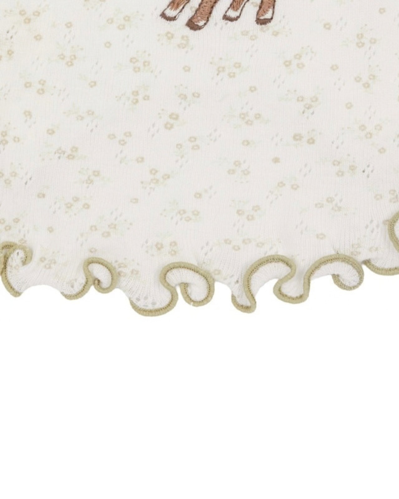 【予約】[ thesallyslaw ] Chloe Top｜Lime Floral - 12