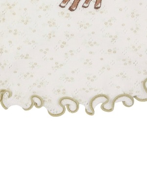 【予約】[ thesallyslaw ] Chloe Top｜Lime Floral