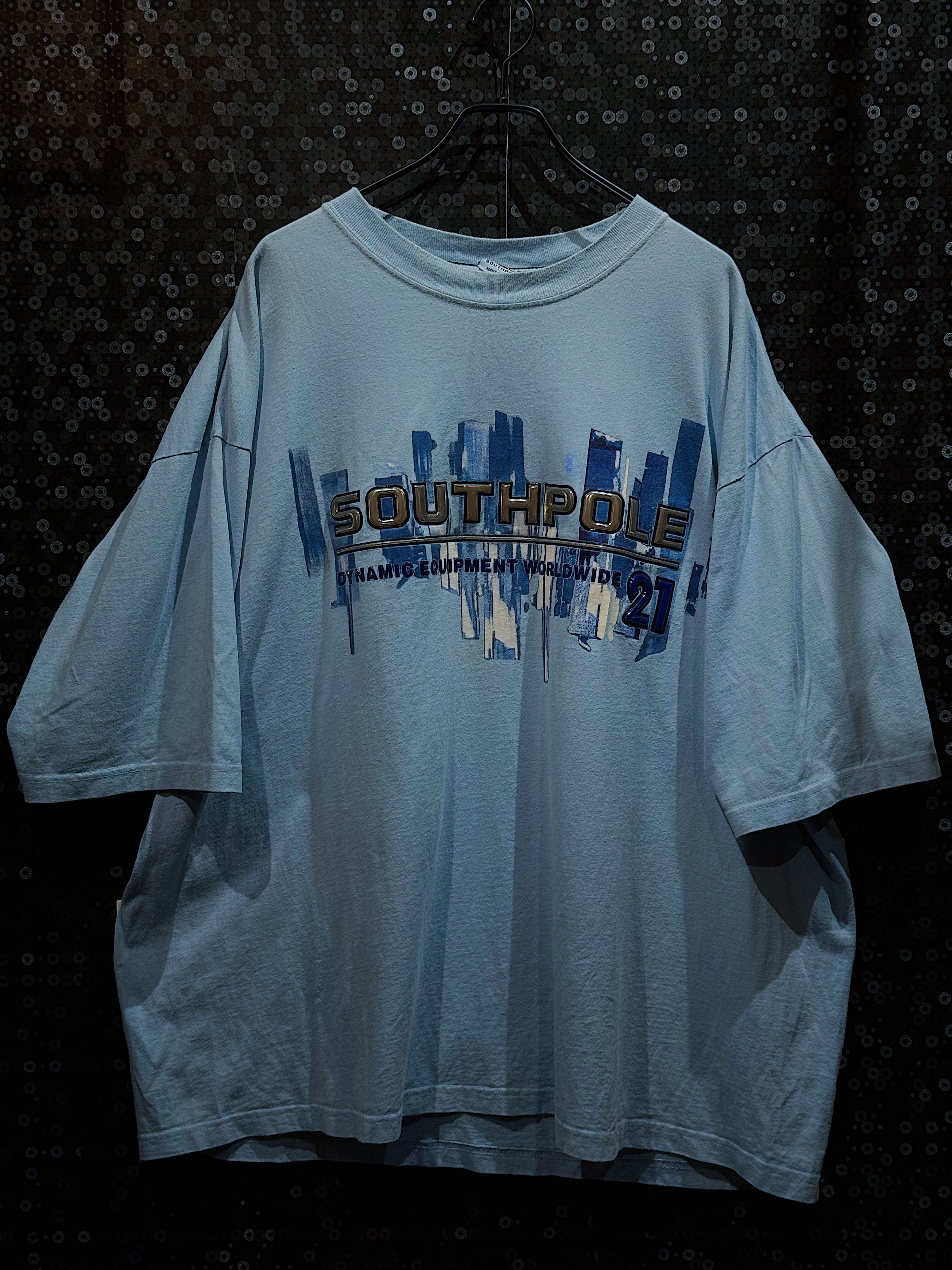 【ÆIEM】"south pole"vintage 3D logo detail T-shirt