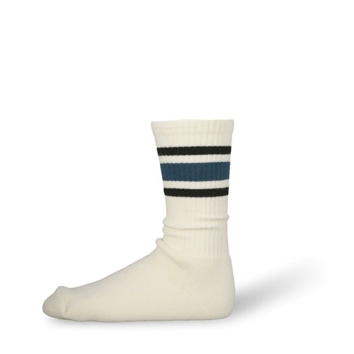 DECKA QUALITY SOCKS 80's Skater Socks　Blue