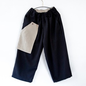 【Sale】michirico three pocket pants (ブラック) (L/XL)［MR21AW-11]1点までメール便可