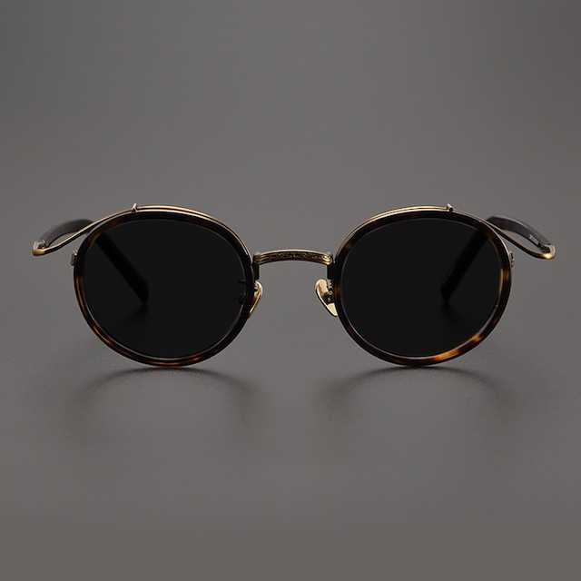 Acetate Metal Sunglasses -oval- / アセテート メタル サングラス -オーバル-