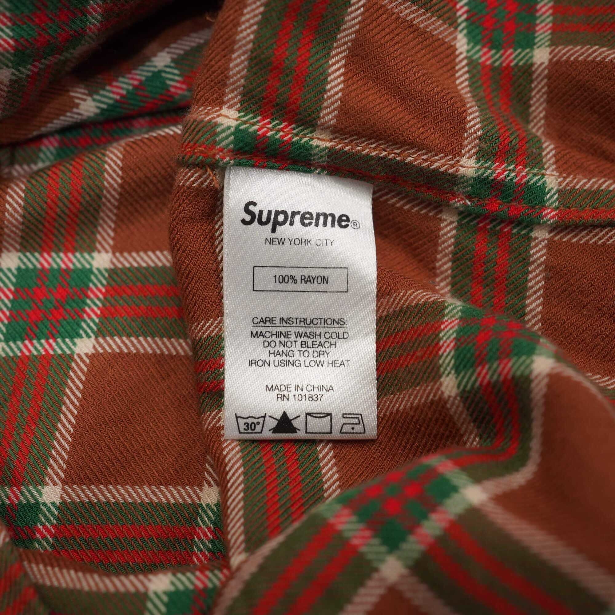 supreme 19ss オープンカラーシャツ レーヨンシャツ L/シュプリーム