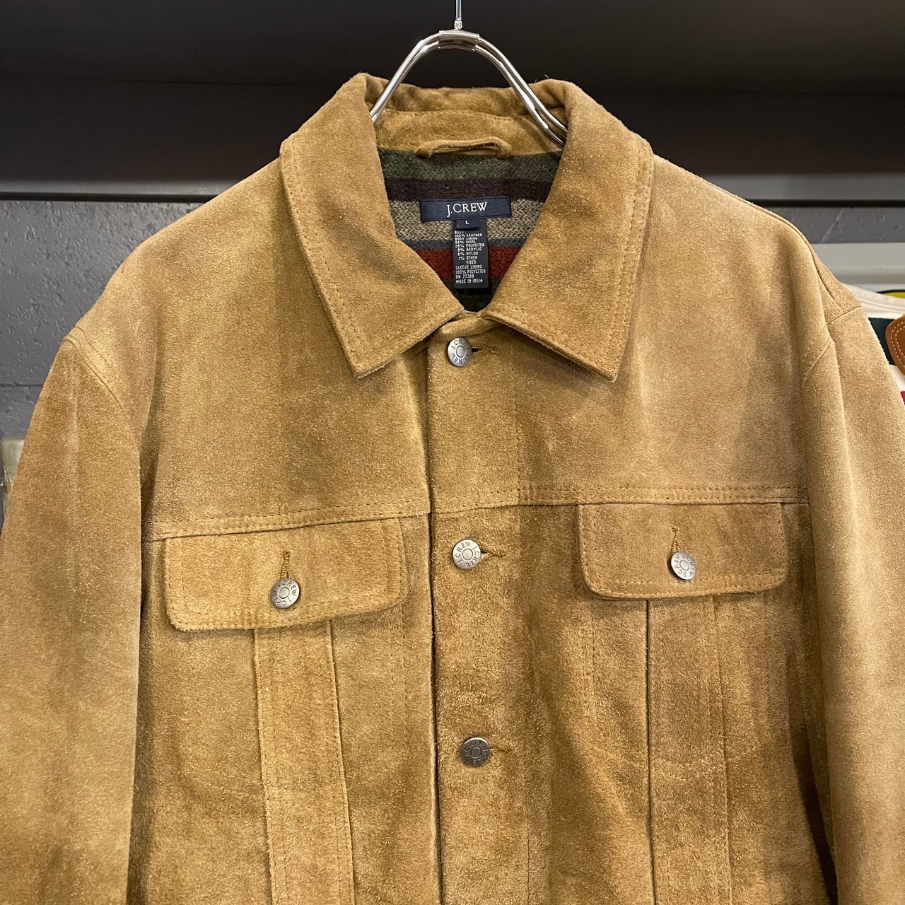 J.Crew Suede Leather Jacket | VOSTOK