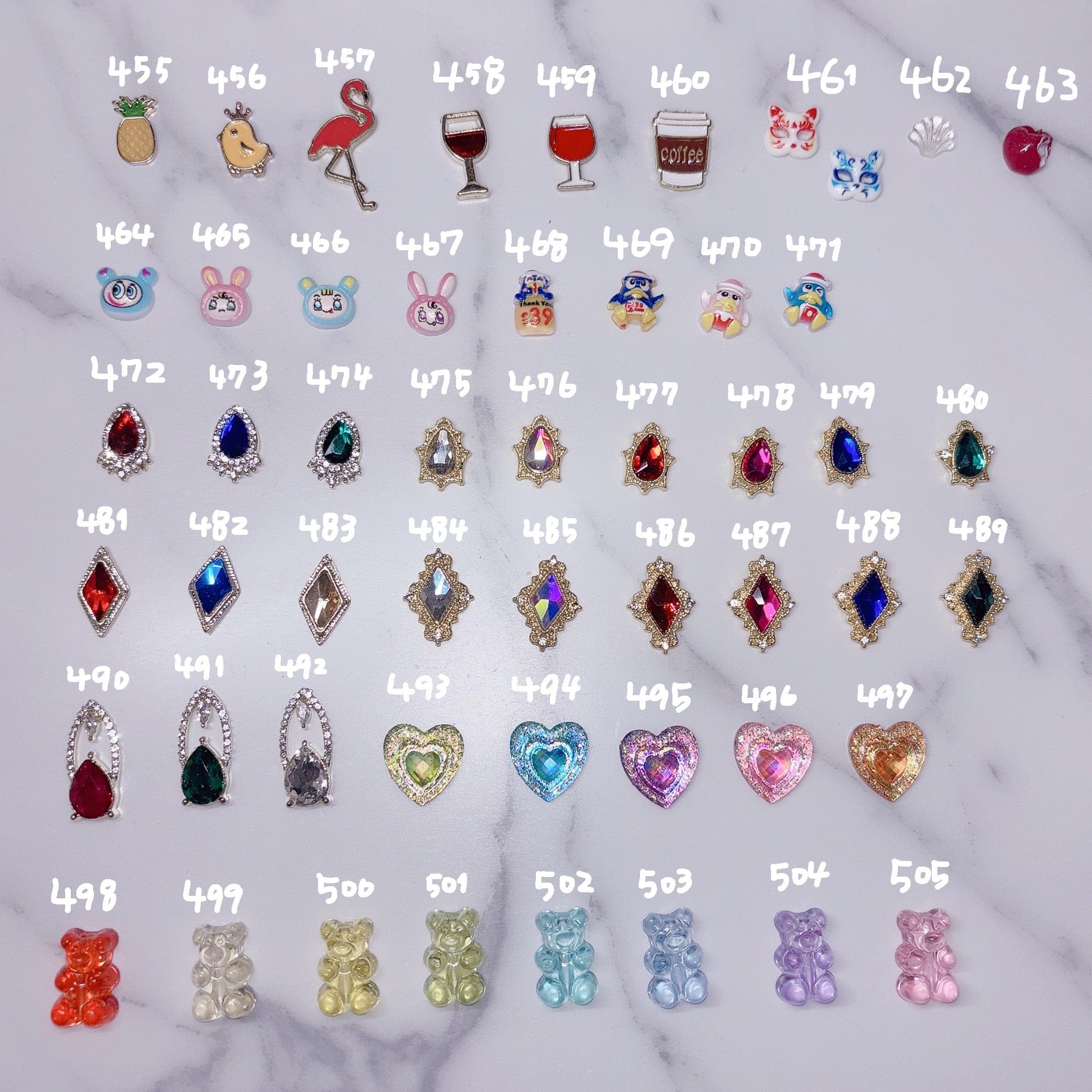 ネイルチップフルオーダー詳細はこちら♡ | plumymuse