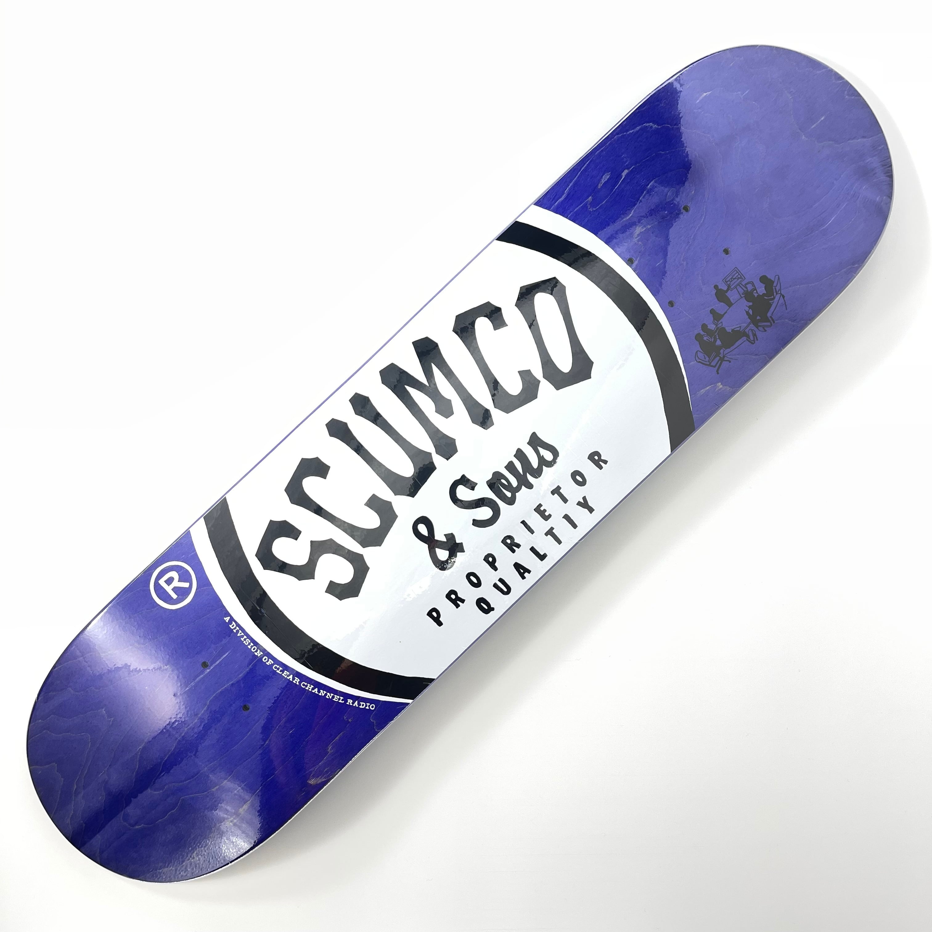 【7.875 スケートボード デッキ】Scumco & Sons スカムコ アンド サンズ Logoboard | LIFEパークSHOP　 スケートボード powered by BASE