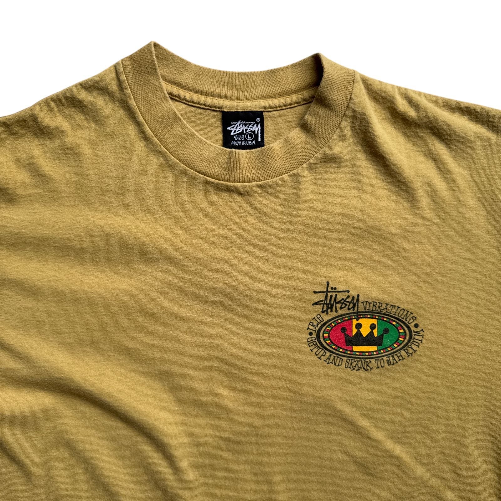 80s - 90s stussy 初期 黒タグ 