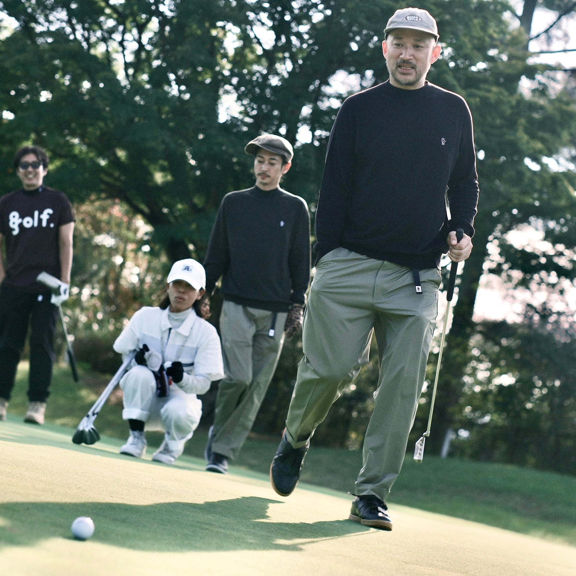 MOCK NECK KNIT SWEATER -BLACK- | 8G SHOOT WEBSTORE