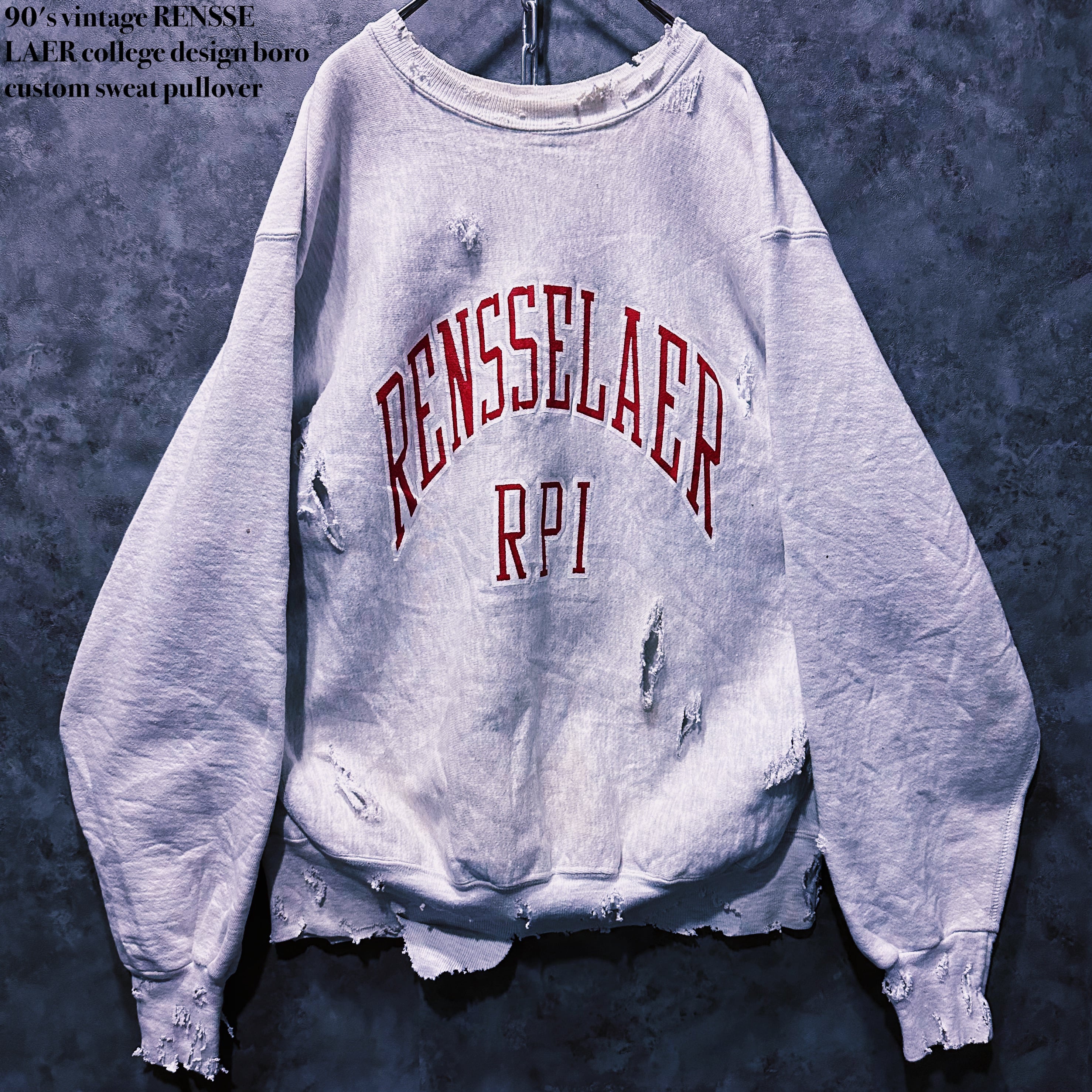 vintage boro sweat  ボロスウェット