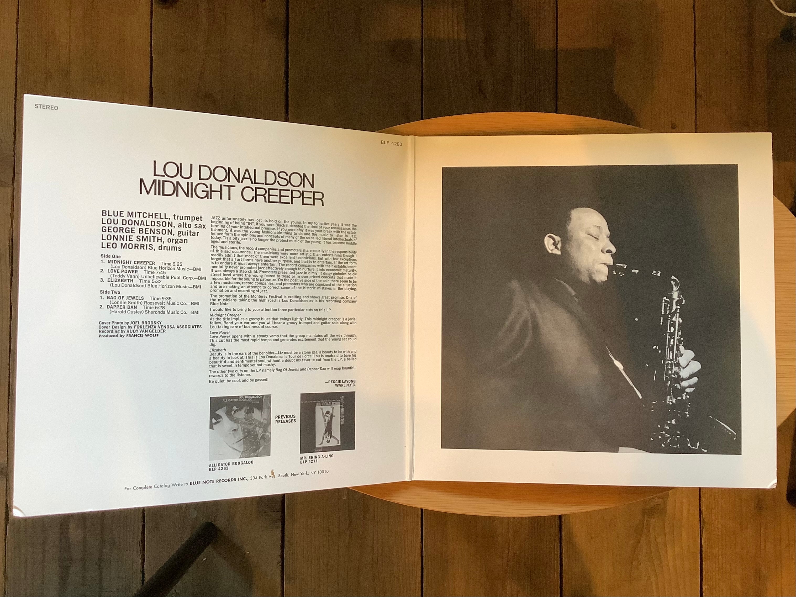 LOU DONALDSON / MIDNIGHT CREEPER | Plastic Soul Records