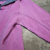 design half button sweat