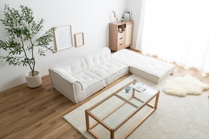 【2点セット】Chouchou 2人掛けフロアソファ