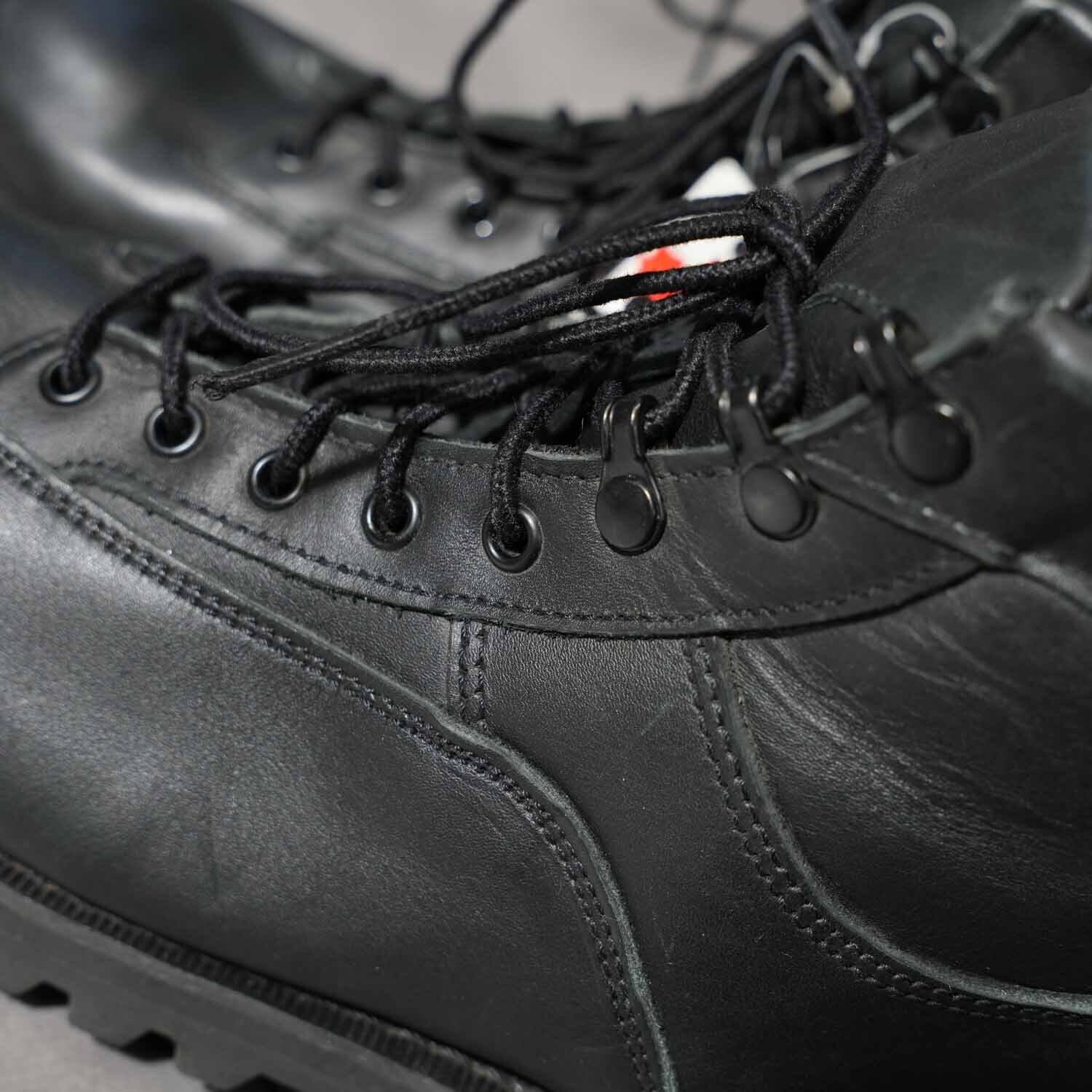 DEADSTOCK カナダ製 レザーワークブーツ Vibramソール ブラック 表記