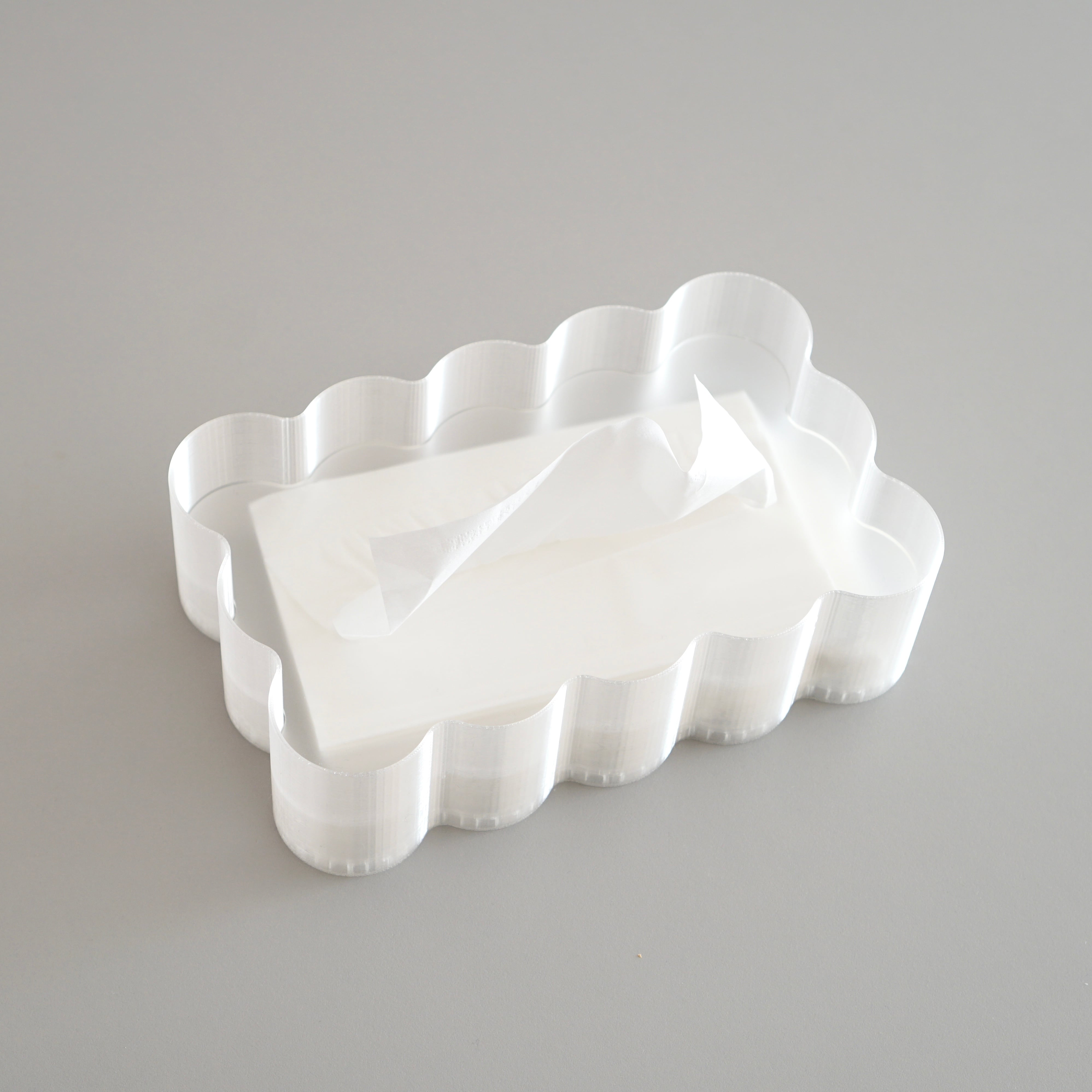 【Clear Edition】tissue case"popcorn"