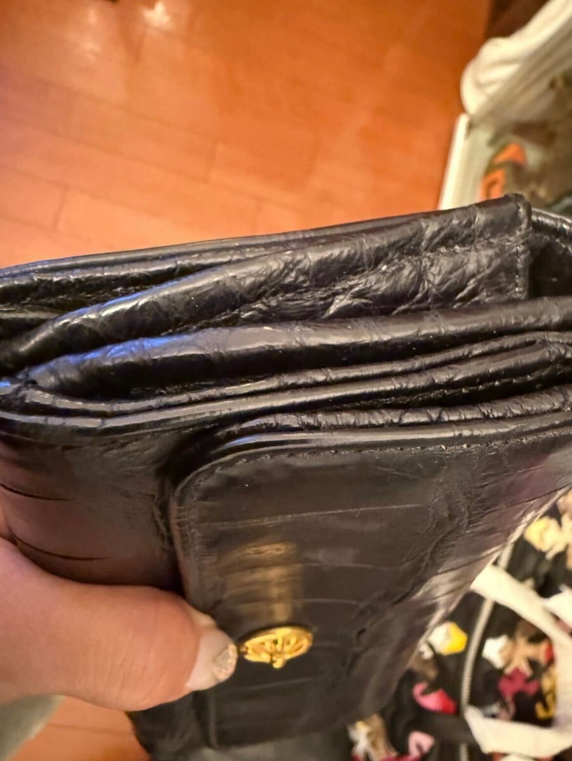 CHROME HEARTS クロムハーツ アリゲーター WAVE ウェーブ ウォレット