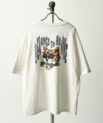 ATELANE  16OE Jersey Tiger Print T-Shirt (OFF) 26A-14061