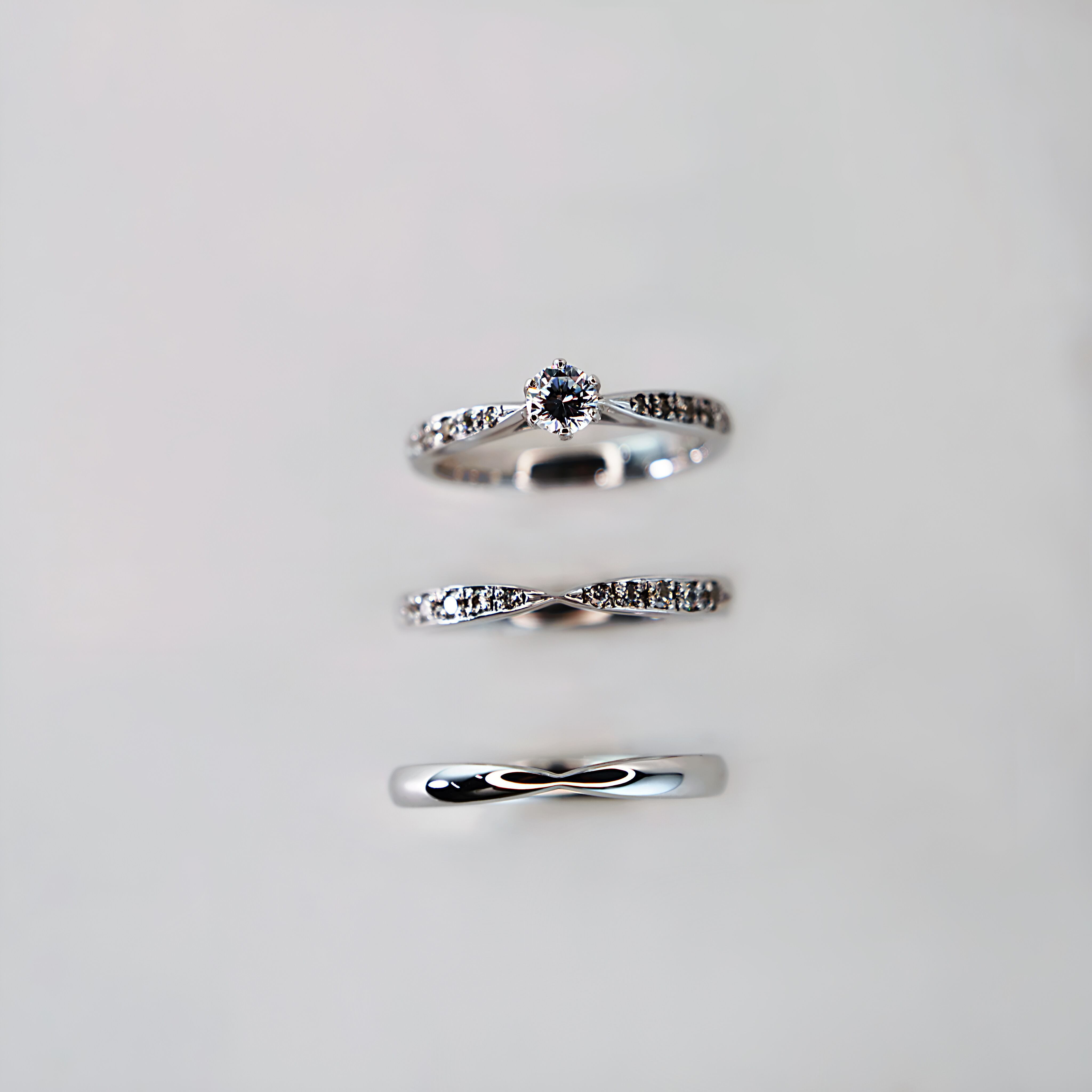 【シルバー結婚指輪 マリッジリング】SV925 モアサナイト 結婚指輪 シルバー マリッジリング ペアリング モアッサナイトシリーズ012B