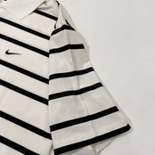 NIKE GOLF ナイキ ゴルフ ドライ ストレッチ 半袖 ポロシャツ サイズ M /メンズ/ホワイト×ブラック