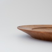 銘木のリム皿|風になびく木目の語り手|欅