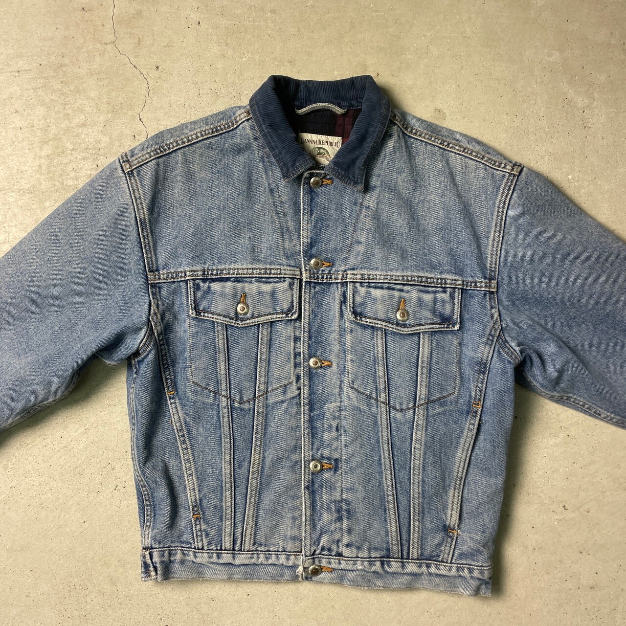 80~90年代 BANANA REPUBLIC バナナリパブリック デニムジャケット 
