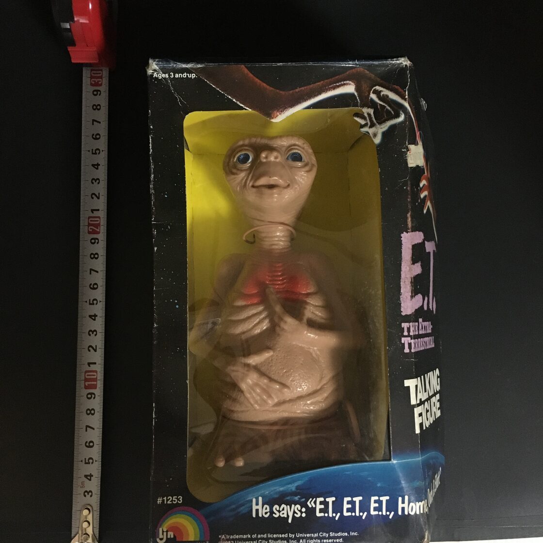 Ljn社 E.T. イーティー TALKING FIGURE トーキングフィギュア 1982年 