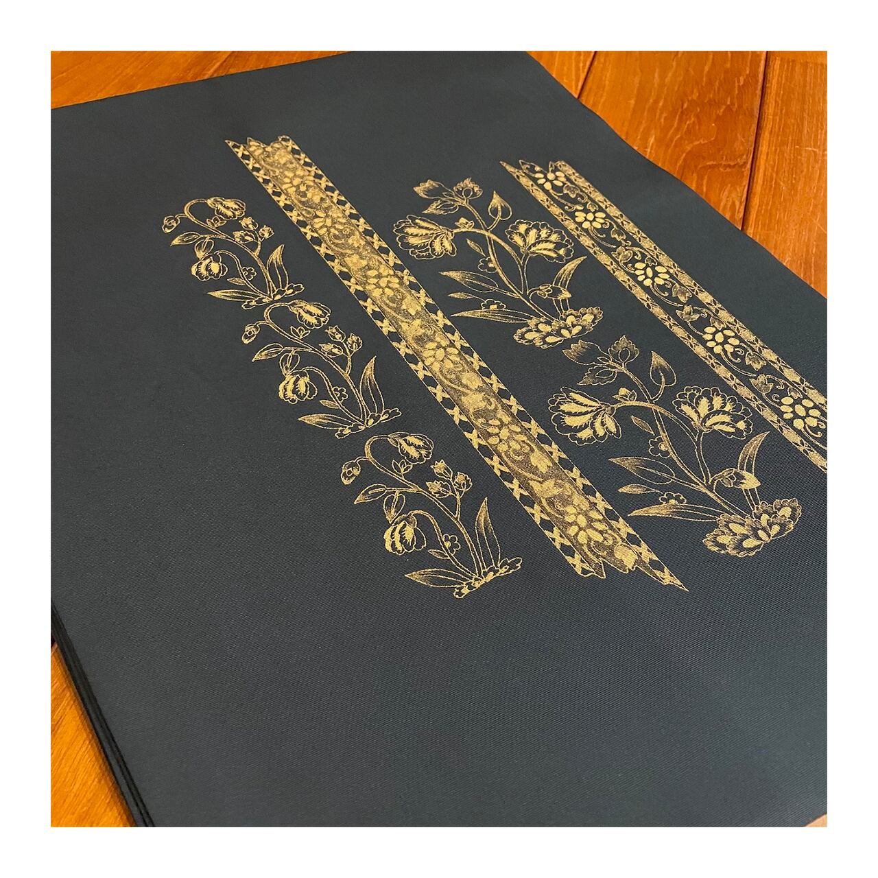 1810 リメイク紫陽花模様塩瀬名古屋帯 でかき