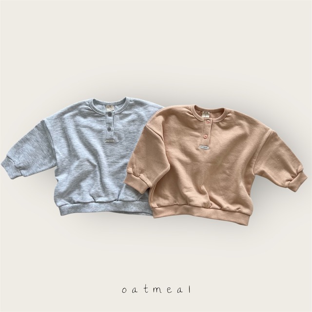 kai sweatshirt【oatmeal】※予約商品