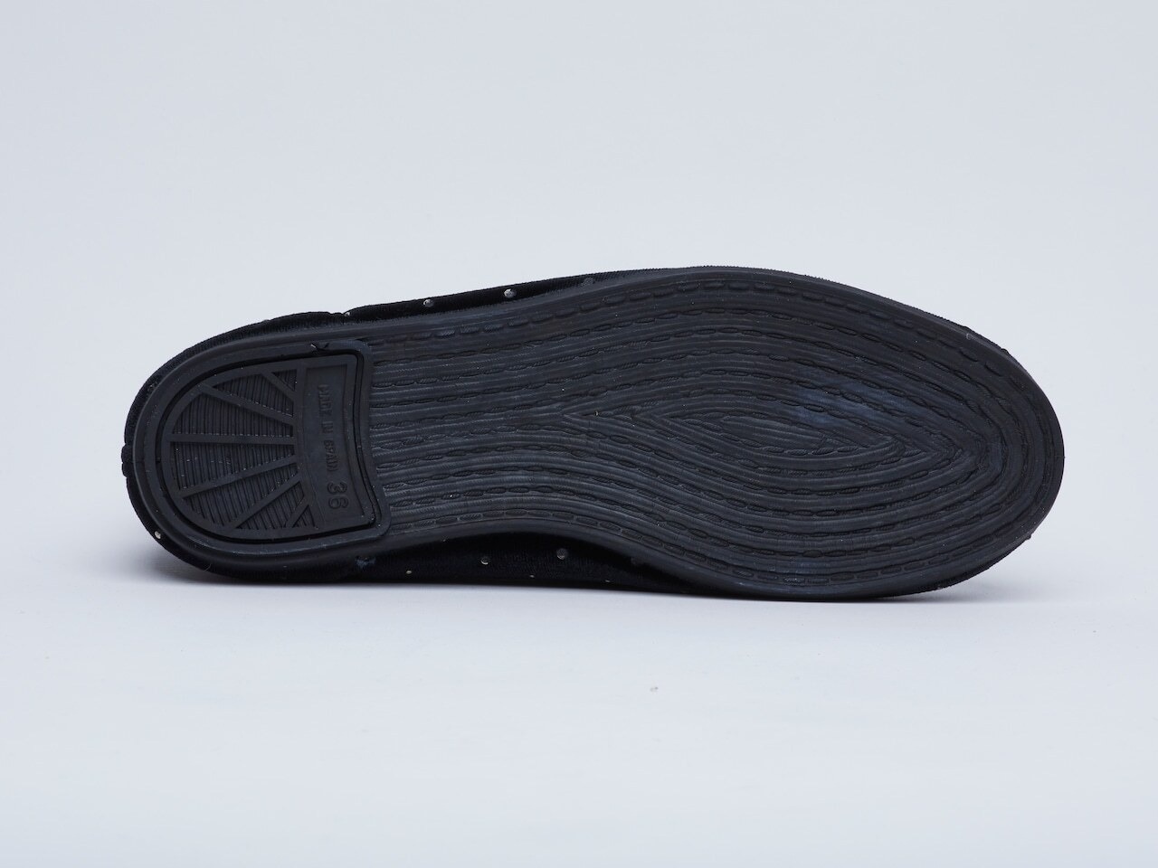 ＜LA CADENA＞Baby&Kids JAPONESA VELOUR GOLD DOT ONE STRAP (BLK x GOLD DOT) - 4