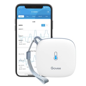 【特価処分】Govee WiFi 温度計 湿度計 高精度 ワイヤレス デジタル温湿度計 スマホで温湿度管理 アラート通知機能付き(通知音ない) データの保存とエクスポート インテリア 乾燥対策 赤ちゃん 家庭用 温室 地下室 爬虫類 室内用（50m 2.4GHz WiFi対応）