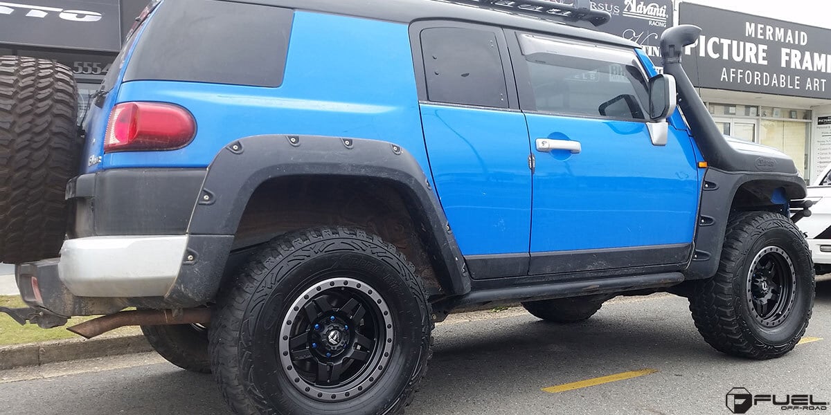 FUEL OFFROAD ANZA (アンザ) D557 マットブラック/ガンメタリング 17