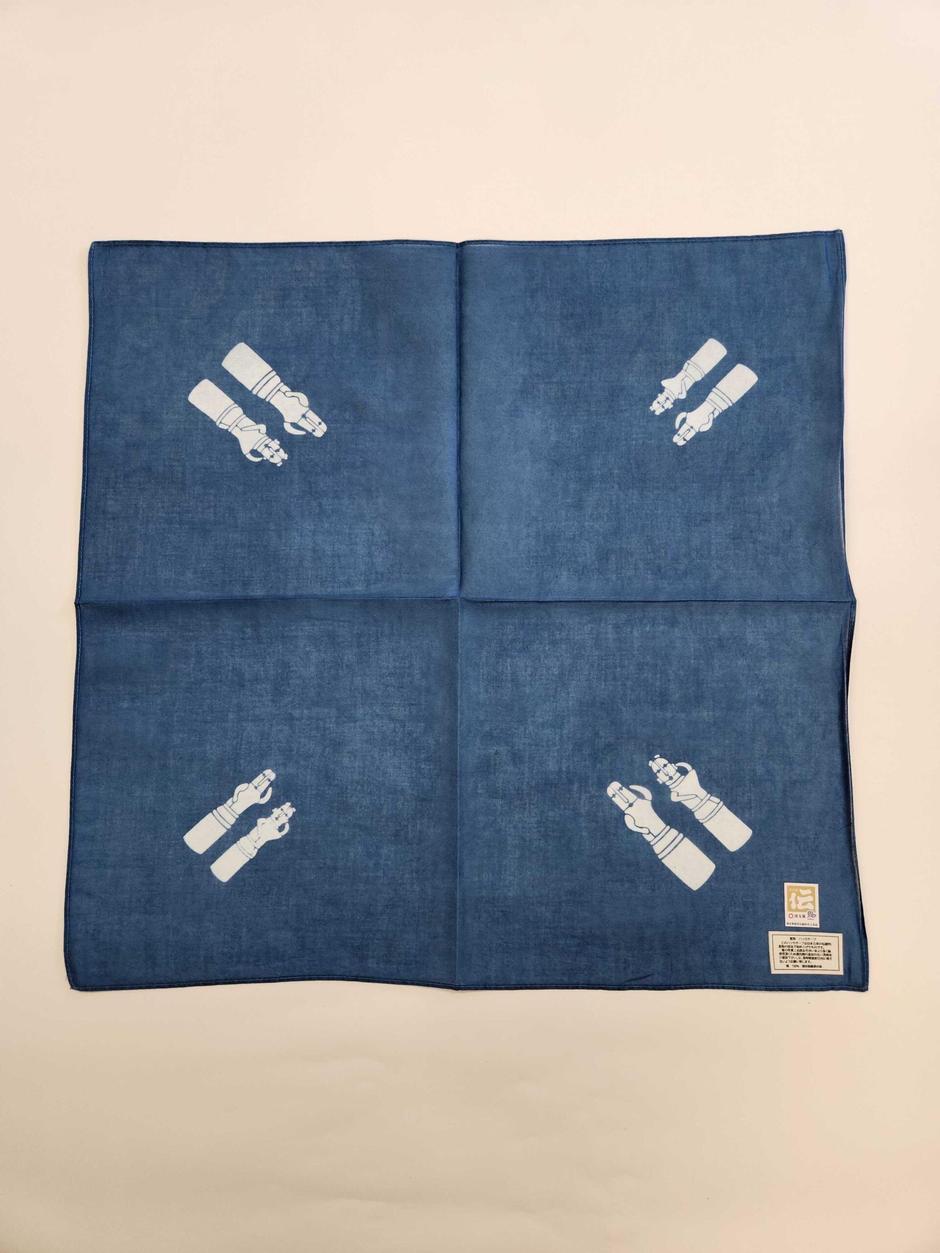 熊谷染ハンカチ