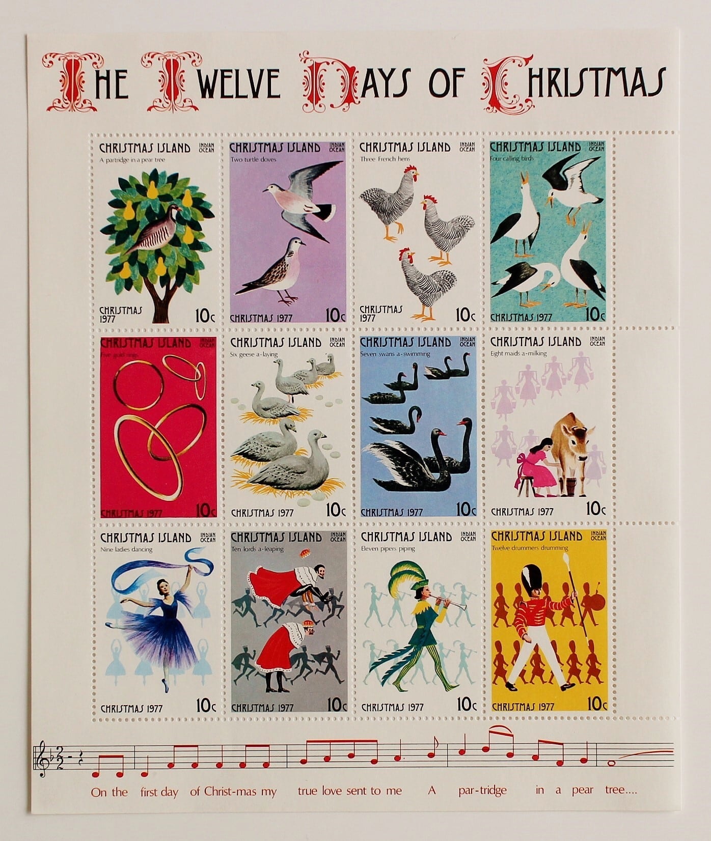 4030　外国切手　1977年 ソロモン諸島 1977年　クリスマス　4種完 4030 外国切手 1977年 ソロモン諸島 1977年 クリスマス 4種完 【公式通販】