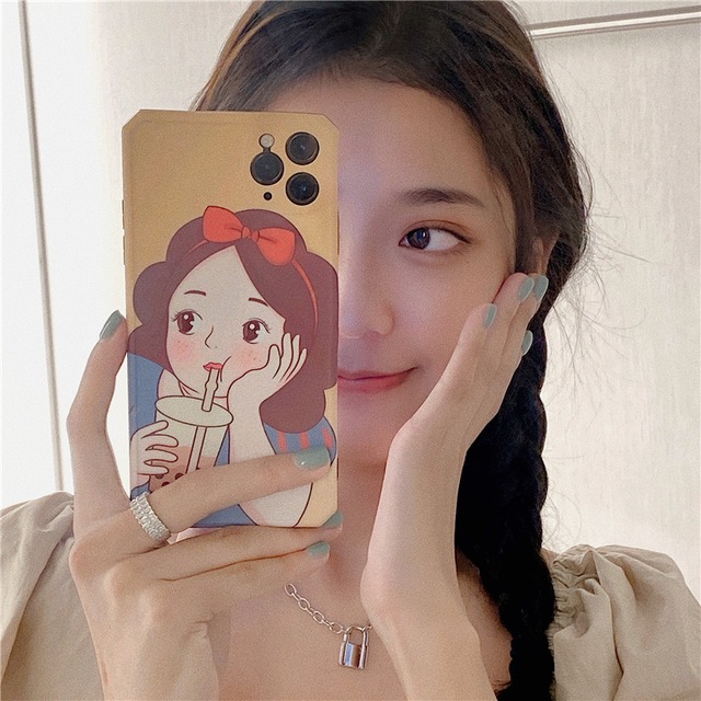 【韓国通販 dgo】iPhone protective case "ミルクティープリンセス"（A0204）