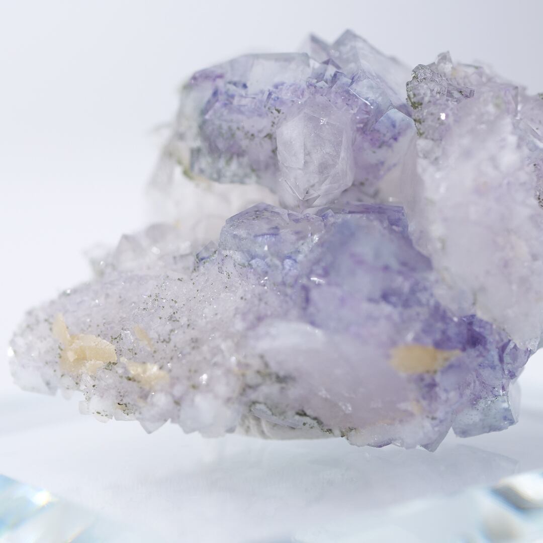 ヤオガンシャン産 フローライト 共生 / 原石 標本【D_3】 | ariife