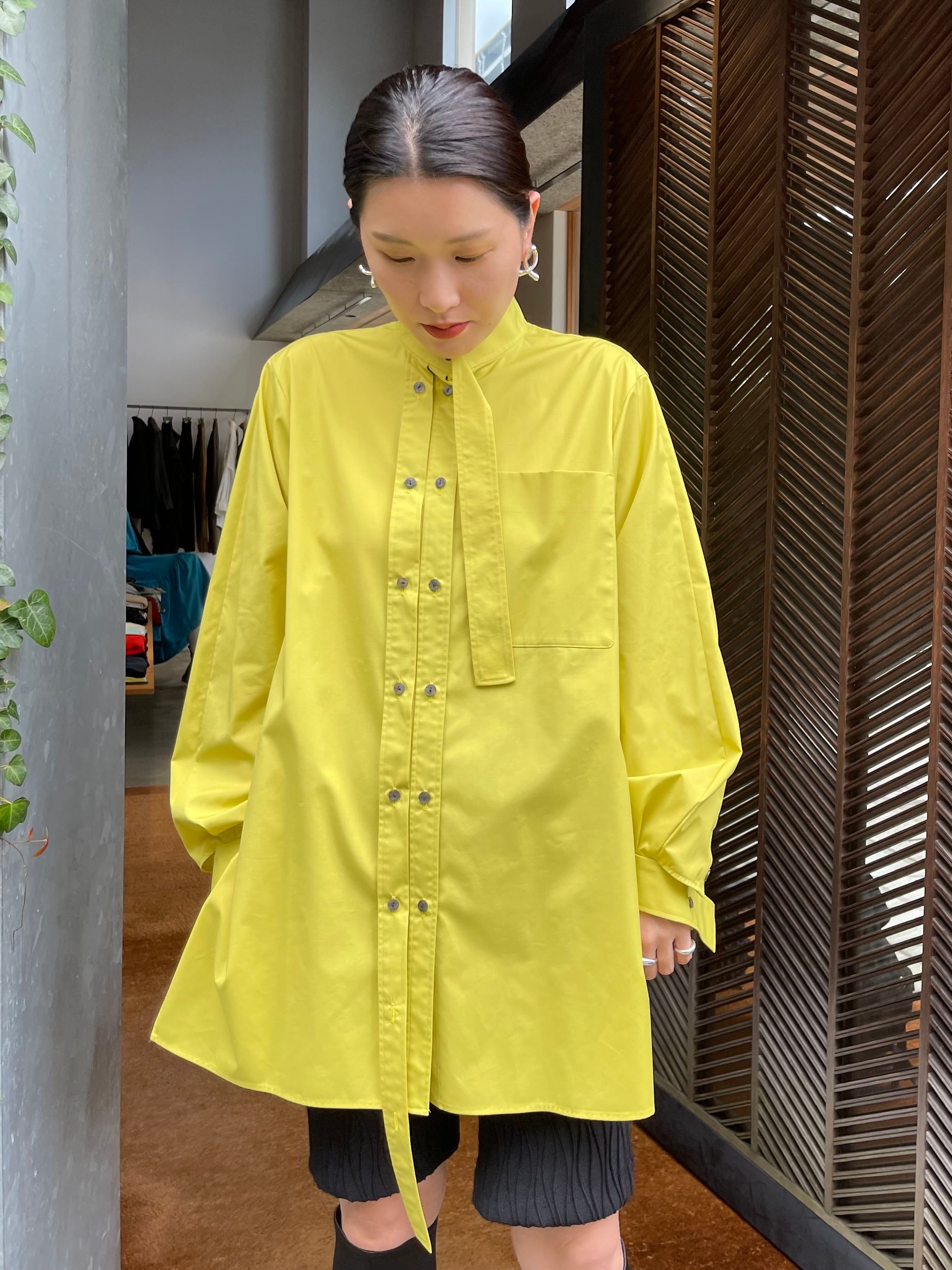 23AW】ENFOLD エンフォルド / LONG-COLLAR SHIRT | TRENTオンライン ｜長袖 