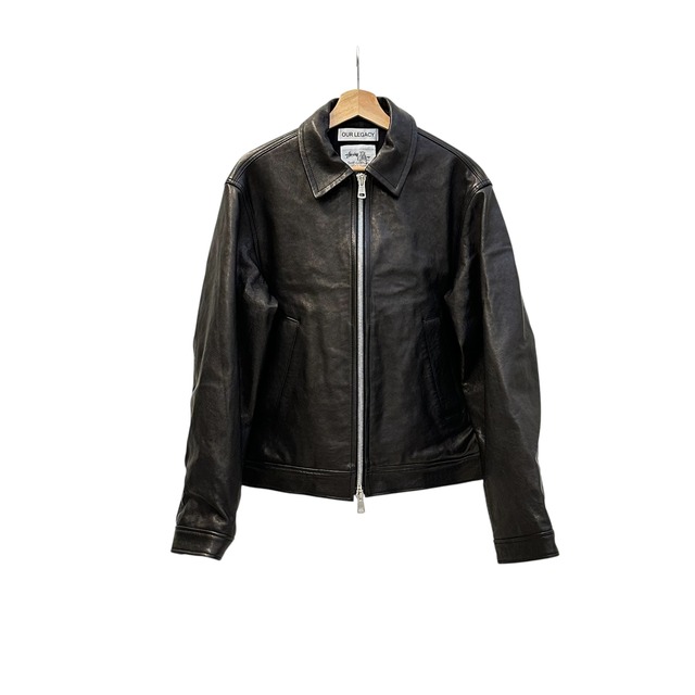 Our legacy stussy レザー　ジャケット　