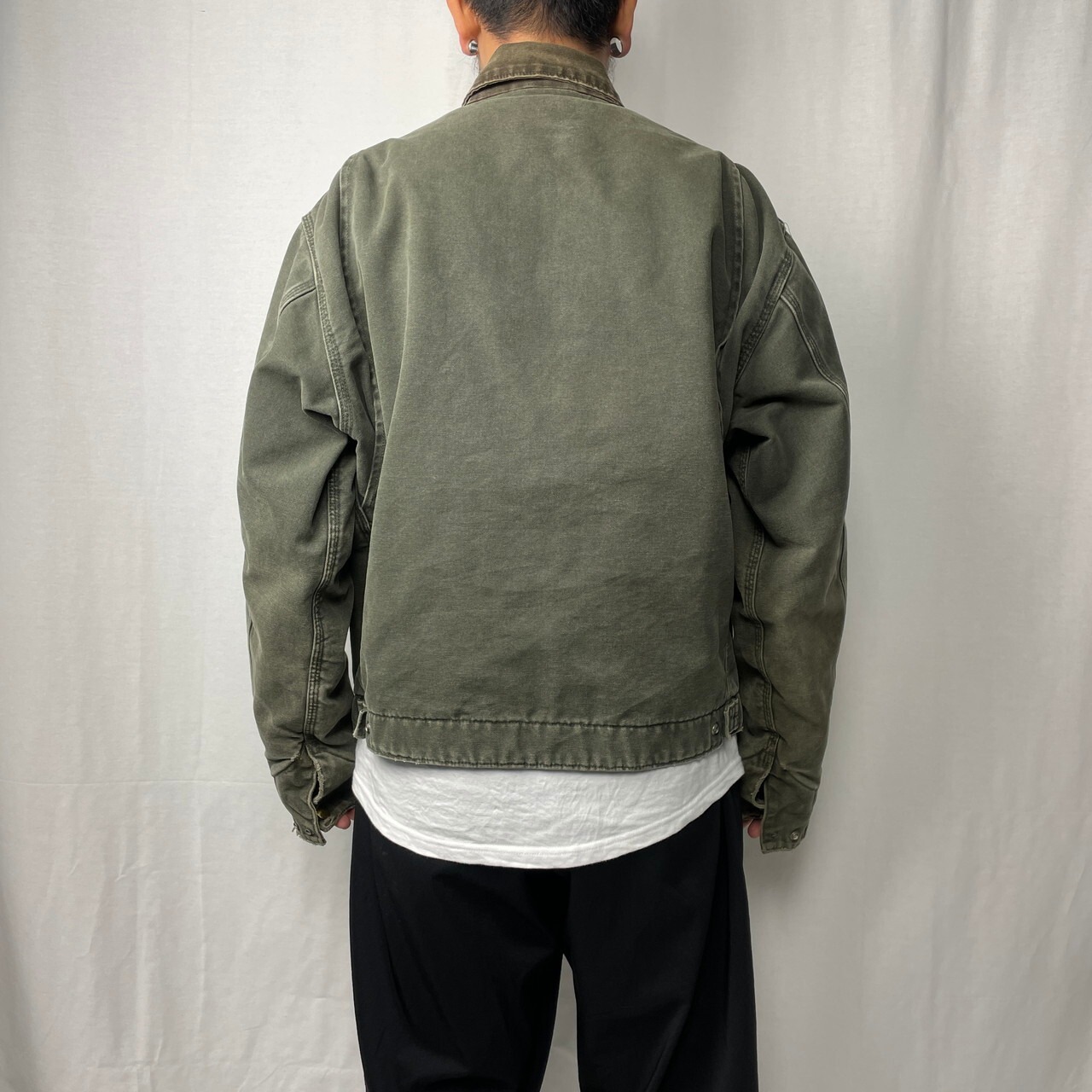 90年代 Carhartt カーハート ダック地 デトロイトジャケット ワーク 
