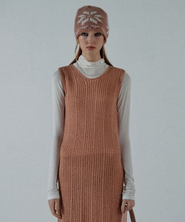 [SCULPTOR] Classic Sheer Turtleneck White