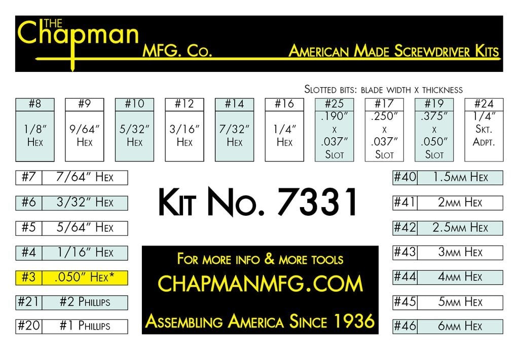 CHAPMAN No.7331 | YMT | ワイ・エム・ティ公式 通販サイト