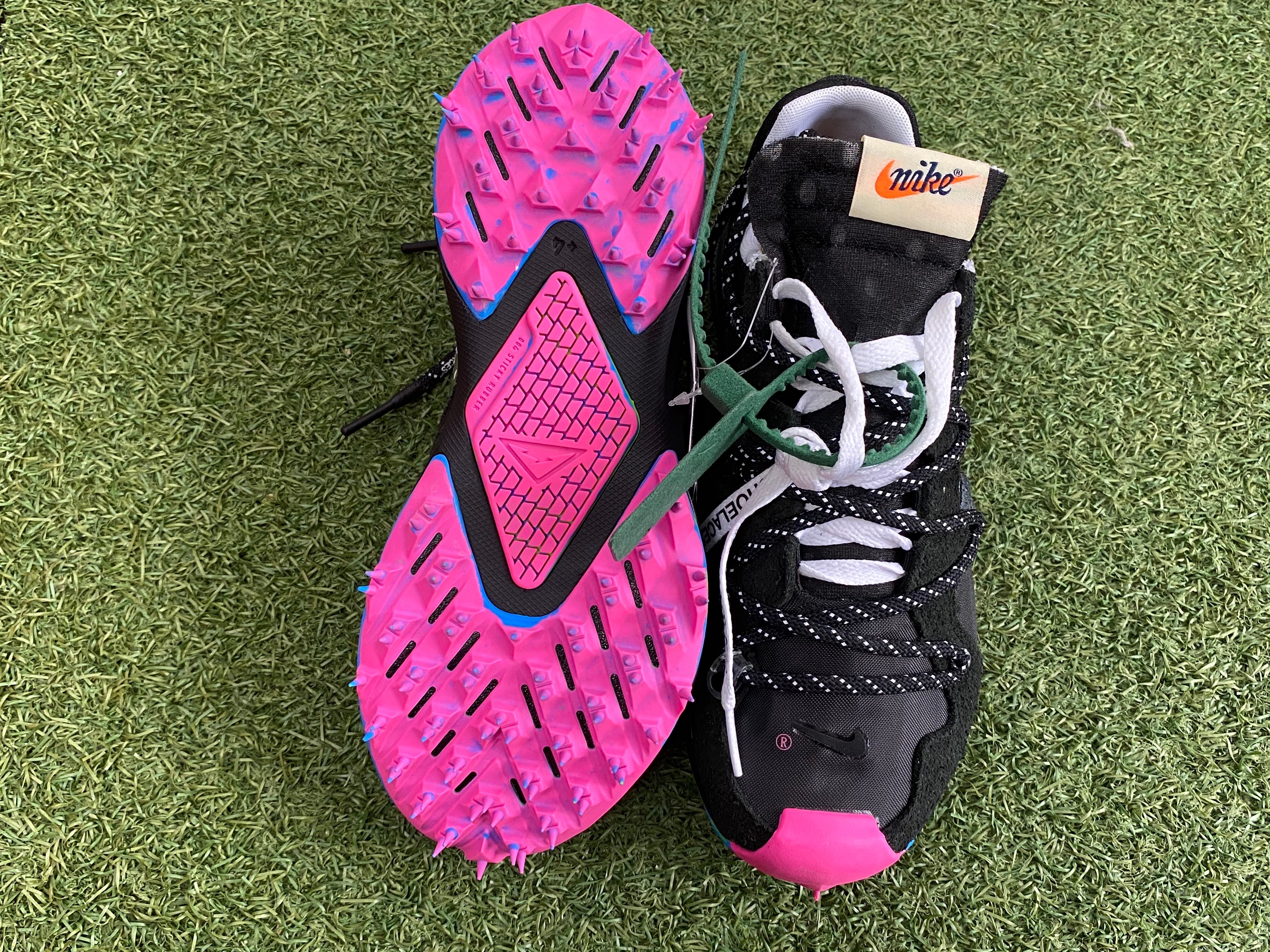 NIKE × OFF-WHITE W ZOOM TERRA KIGER 5 BLACK 23.5㎝ CD8179-001  