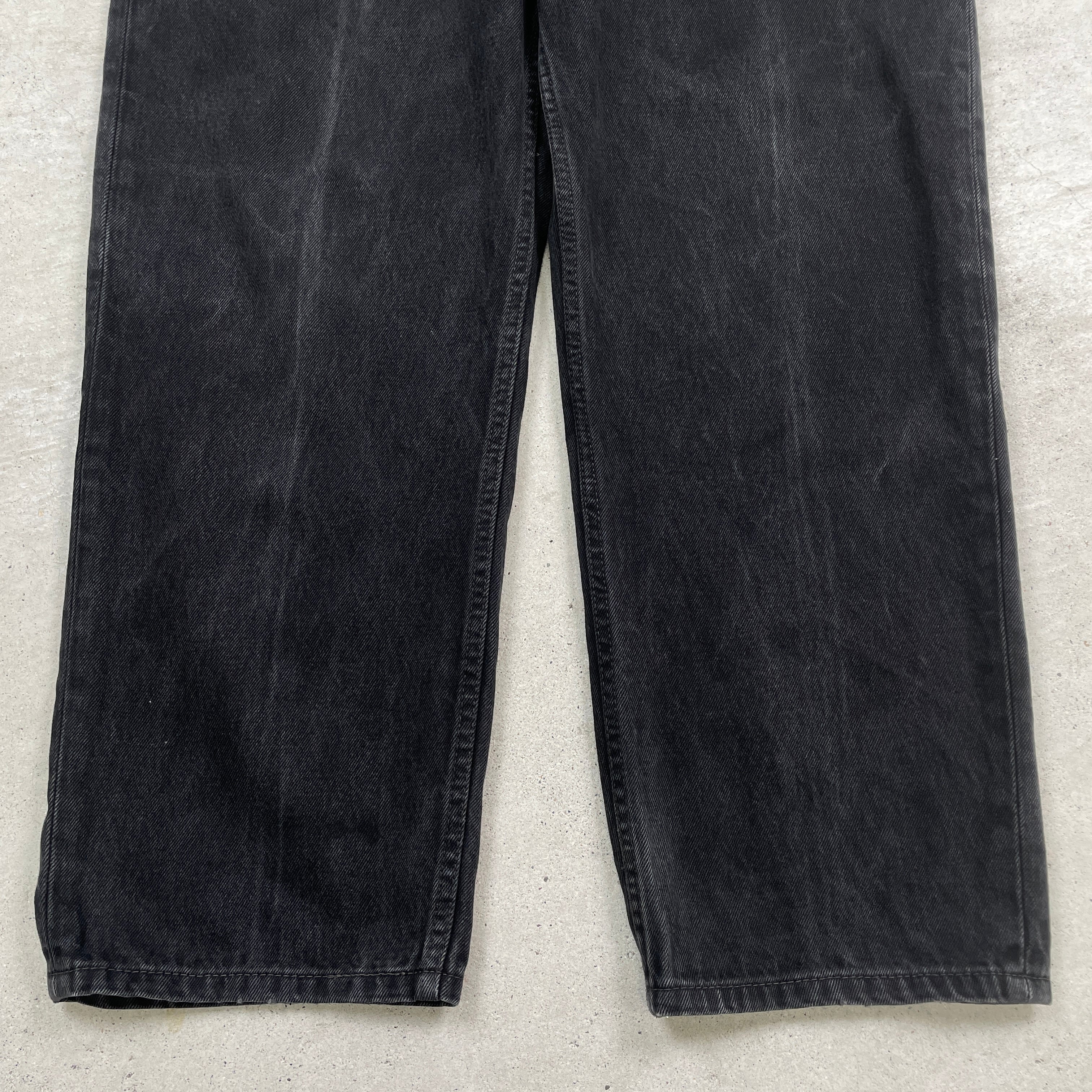 Levi's リーバイス 550 ブラックデニムパンツ メンズW40 古着 ビッグ
