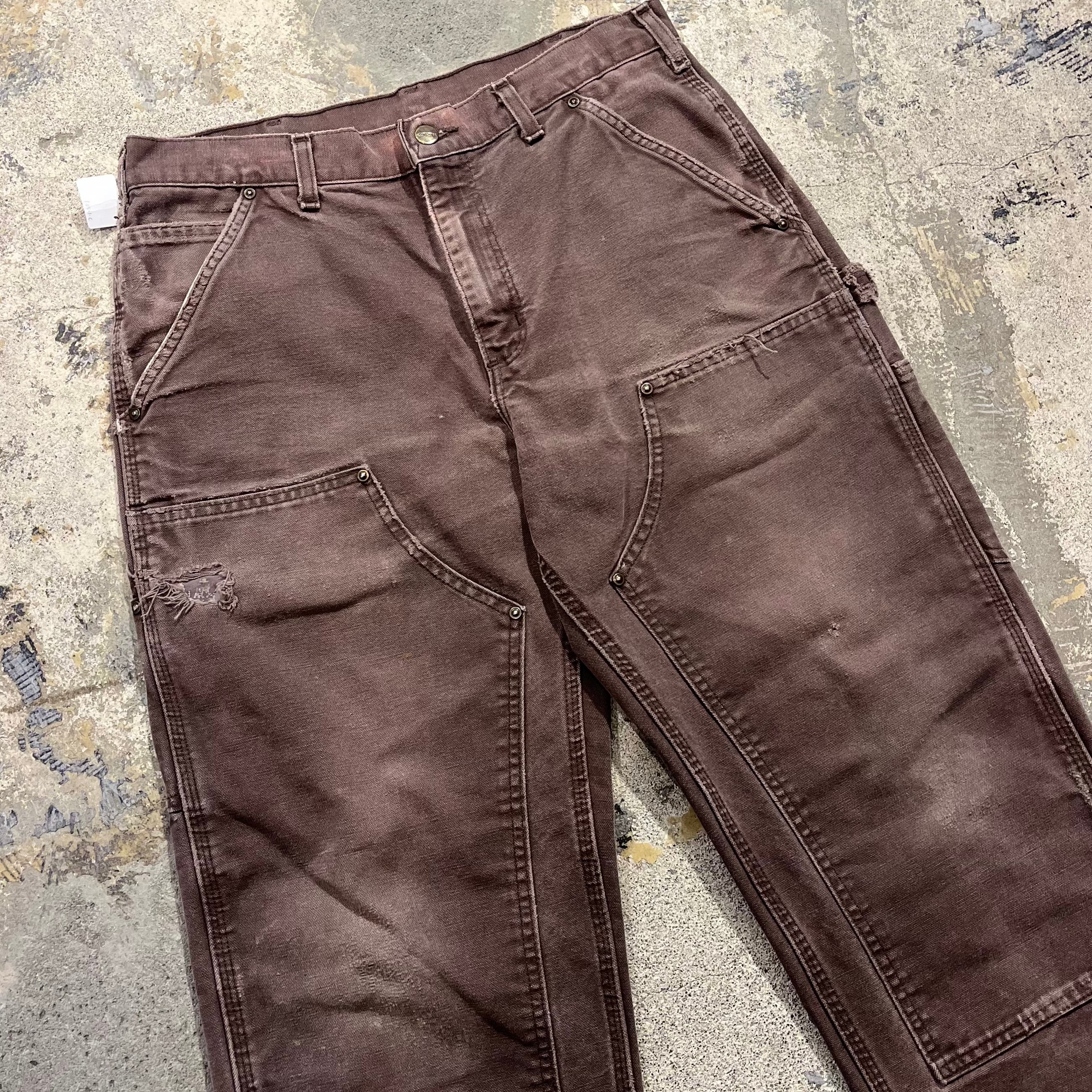 ヒゲ32×30】Carhartt Double Knee Pants 